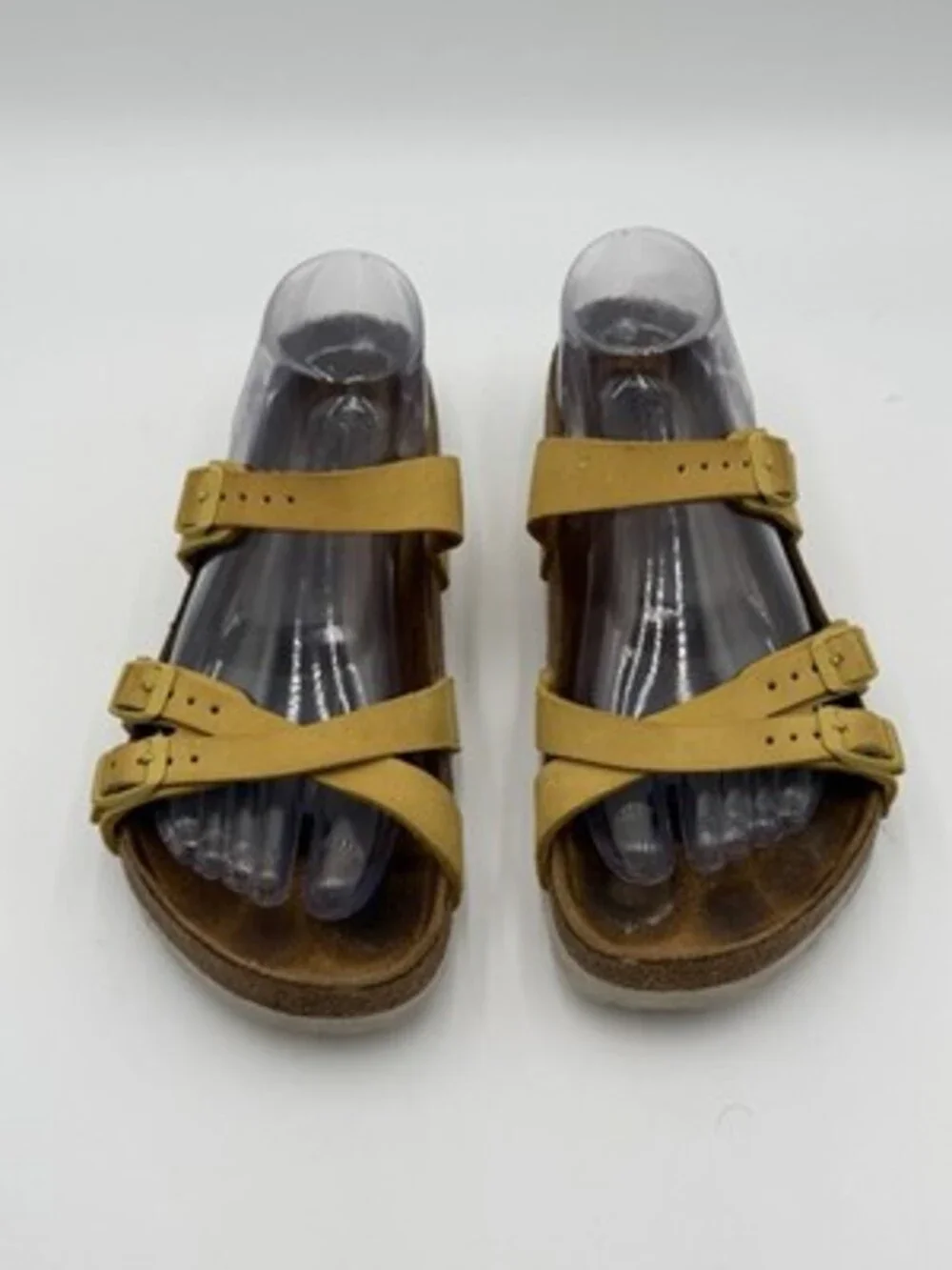 Birkenstock Franca Women’s Size US 8 EU 39  Soft Footbed Sandal In Popcorn
